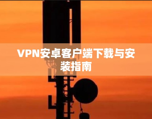 VPN安卓客户端下载与安装指南