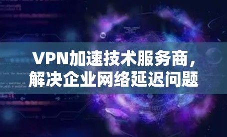 VPN加速技术服务商，解决企业网络延迟问题的高效方案