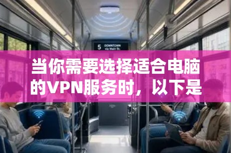 当你需要选择适合电脑的VPN服务时，以下是一些推荐的VPN服务和选择建议