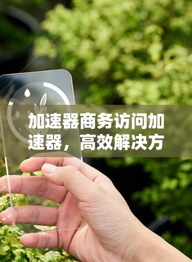 加速器商务访问加速器，高效解决方案