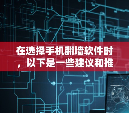 在选择手机翻墙软件时，以下是一些建议和推荐，基于您的需求和考虑因素