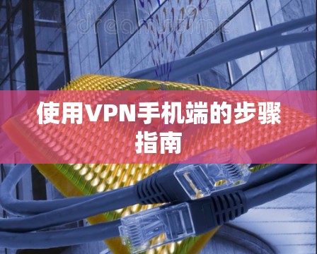 使用VPN手机端的步骤指南