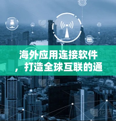 海外应用连接软件，打造全球互联的通信解决方案