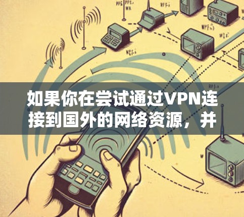 如果你在尝试通过VPN连接到国外的网络资源，并遇到了一些问题或需要一些帮助，可以按照以下步骤操作