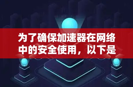 为了确保加速器在网络中的安全使用，以下是一些关键步骤和工具的建议