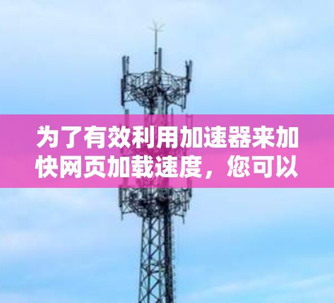 为了有效利用加速器来加快网页加载速度，您可以按照以下步骤操作