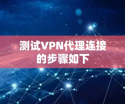 测试VPN代理连接的步骤如下