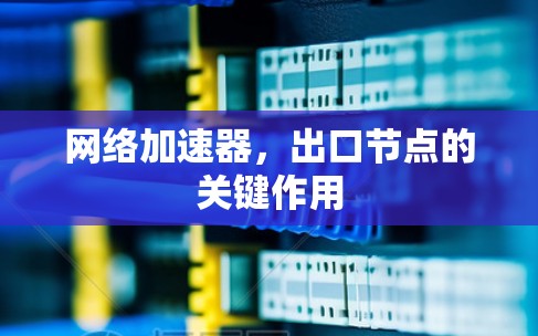 网络加速器，出口节点的关键作用