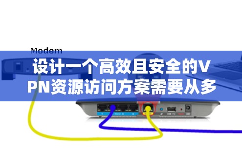 设计一个高效且安全的VPN资源访问方案需要从多个方面综合考虑，确保既满足用户需求，又能提供高安全性和可靠性。以下是一个有条理的方案设计