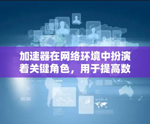加速器在网络环境中扮演着关键角色，用于提高数据包处理速度和网络性能。以下是对加速器类型及其工作原理的详细分析