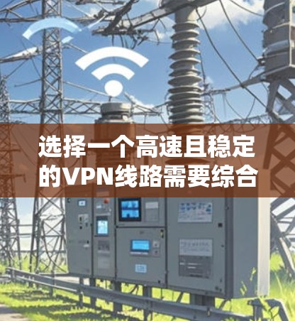 选择一个高速且稳定的VPN线路需要综合考虑多个因素。以下是根据您的需求整理出的解决方案