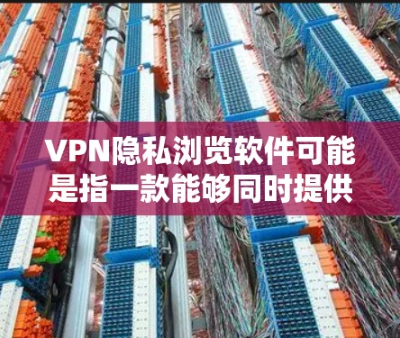 VPN隐私浏览软件可能是指一款能够同时提供VPN服务和隐私保护的浏览软件，或者是指一款专门用于隐私保护的软件。以下是一些可能相关的信息和推荐，供您参考