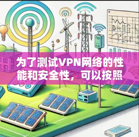 为了测试VPN网络的性能和安全性，可以按照以下步骤使用适当的工具和方法进行测试。以下是一个有条理的测试计划，帮助确保VPN网络的稳定性、安全性和速度