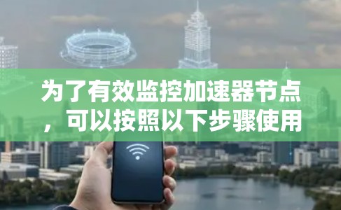 为了有效监控加速器节点，可以按照以下步骤使用合适的监控工具