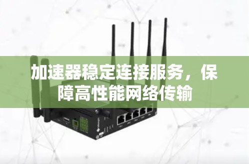 加速器稳定连接服务，保障高性能网络传输