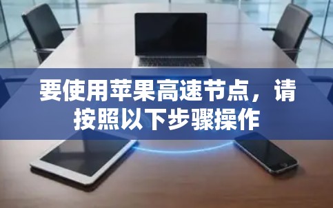 要使用苹果高速节点，请按照以下步骤操作