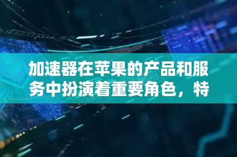 加速器在苹果的产品和服务中扮演着重要角色，特别是在性能优化和效率提升方面。以下是关于加速器和苹果高速节点的详细分析