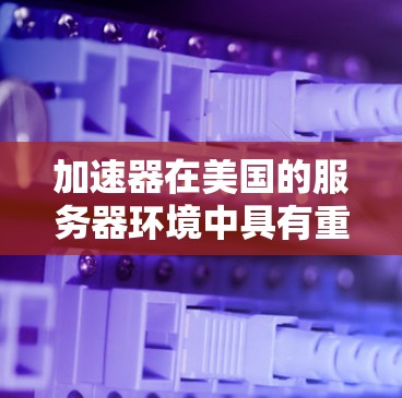 加速器在美国的服务器环境中具有重要地位，特别是在数据处理和网络通信方面。以下是对加速器在美国服务器环境的分析