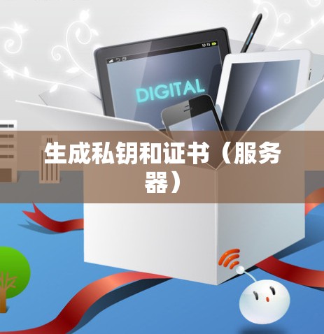 生成私钥和证书（服务器）