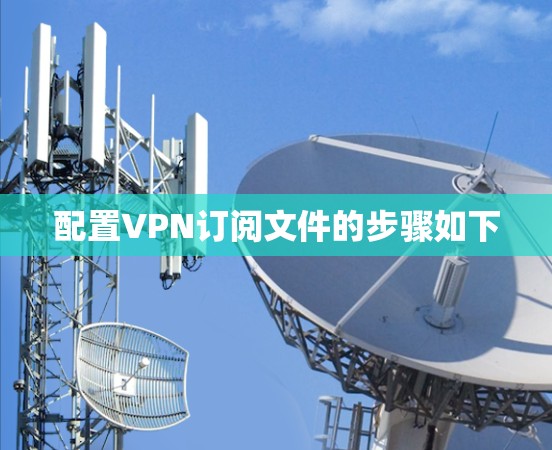 配置VPN订阅文件的步骤如下