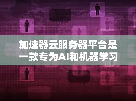 加速器云服务器平台是一款专为AI和机器学习模型优化的高性能云服务解决方案，旨在提升模型的训练和推理效率。以下是对该平台的详细分析和总结