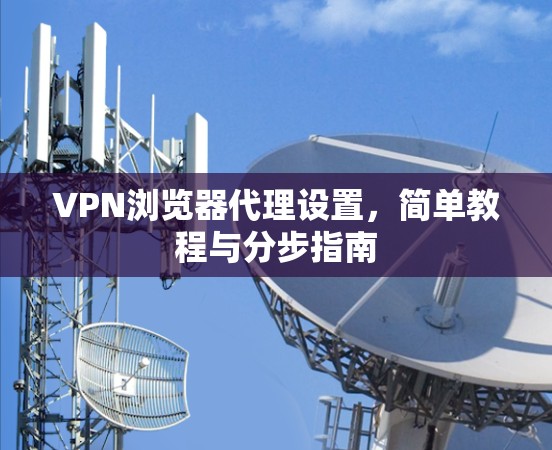 VPN浏览器代理设置，简单教程与分步指南