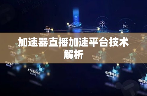 加速器直播加速平台技术解析