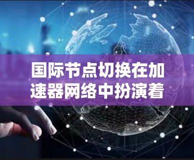 国际节点切换在加速器网络中扮演着至关重要的角色，特别是在高效地实现跨国数据传输方面。以下是对国际节点切换的详细分析