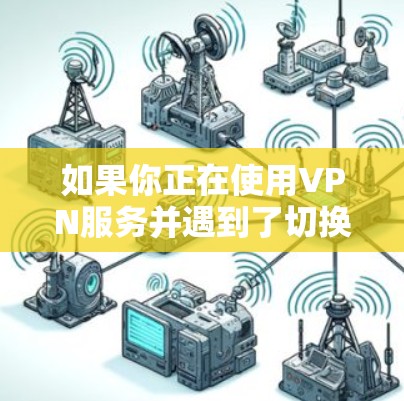 如果你正在使用VPN服务并遇到了切换节点的问题，以下是一些可能的原因和解决方法