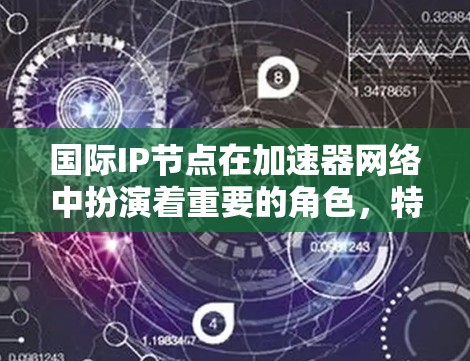 国际IP节点在加速器网络中扮演着重要的角色，特别是在跨国数据传输中。以下是关于国际IP节点的详细解析