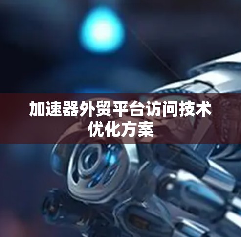 加速器外贸平台访问技术优化方案