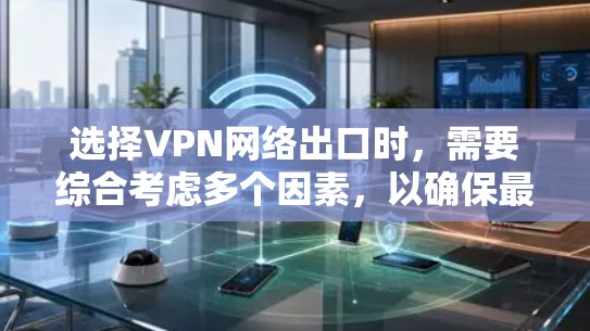 选择VPN网络出口时，需要综合考虑多个因素，以确保最佳的性能和隐私保护。以下是一些关键考虑因素和建议