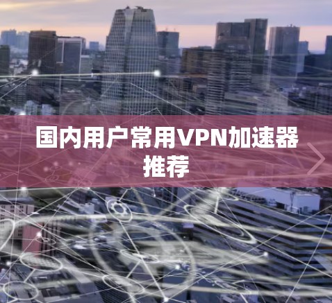 国内用户常用VPN加速器推荐