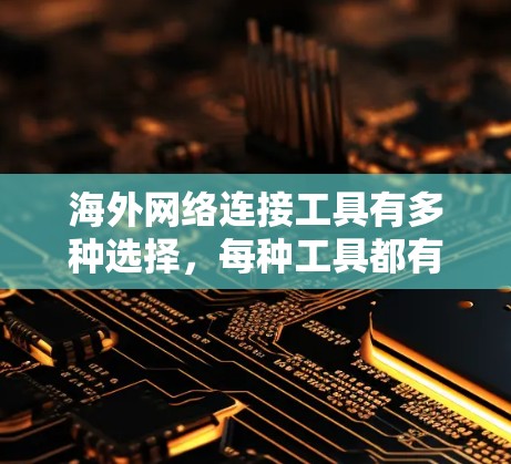 海外网络连接工具有多种选择，每种工具都有其独特的特点和适用场景。以下是一些常用的海外网络连接工具，并对它们进行了简要分析，帮助你选择合适的工具