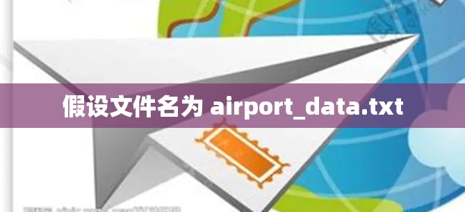 假设文件名为 airport_data.txt