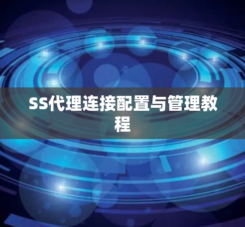 SS代理连接配置与管理教程