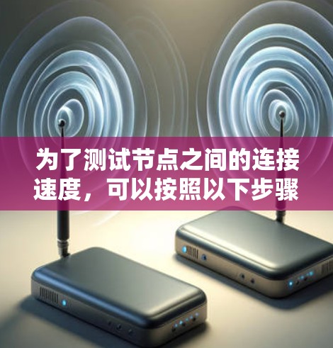 为了测试节点之间的连接速度，可以按照以下步骤进行