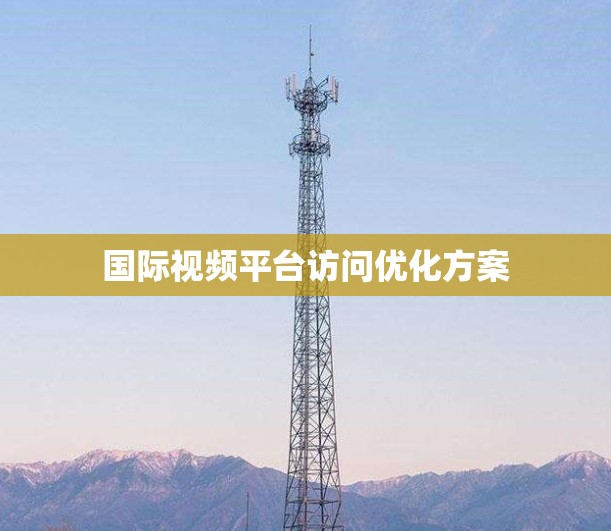 国际视频平台访问优化方案
