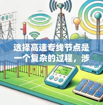 选择高速专线节点是一个复杂的过程，涉及多方面的考量。以下是对这一过程的系统化总结和建议