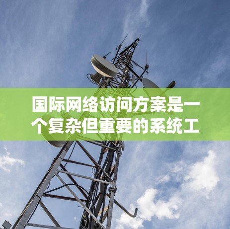 国际网络访问方案是一个复杂但重要的系统工程，涉及多方面的考量。以下是对国际网络访问方案的详细分析和总结