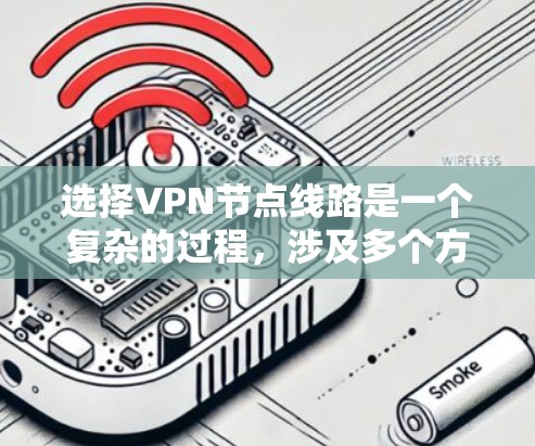 选择VPN节点线路是一个复杂的过程，涉及多个方面的考量。以下是对选择VPN节点线路的详细指南，帮助您做出明智的决定