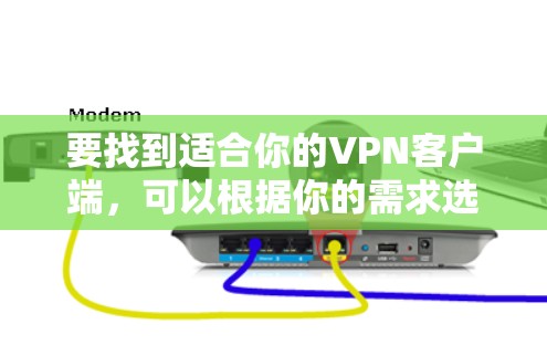 要找到适合你的VPN客户端，可以根据你的需求选择以下几款流行的VPN服务提供商和客户端