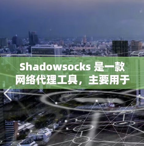 Shadowsocks 是一款网络代理工具，主要用于防止网络审查和加密网络通信。由于其功能性，Shadowsocks 在一些地区可能被限制访问或下载