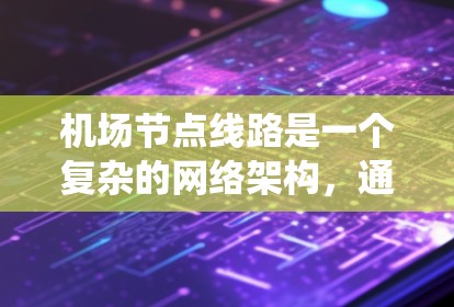 机场节点线路是一个复杂的网络架构，通常包括核心网络、数据中心、边缘设备、接入设备以及管理系统等多个部分。以下是一个典型的机场节点线路架构图示