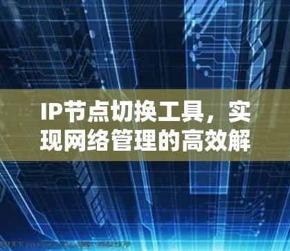 IP节点切换工具，实现网络管理的高效解决方案