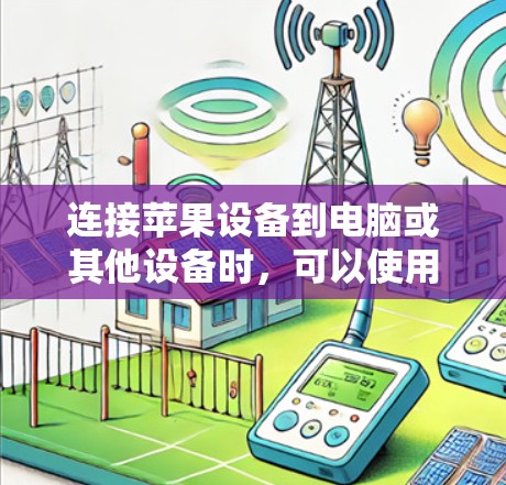 连接苹果设备到电脑或其他设备时，可以使用以下几种工具或方法
