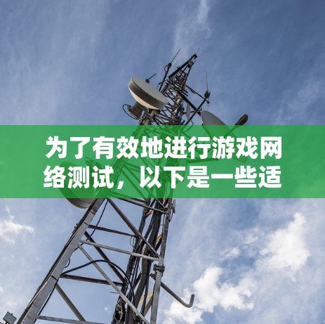 为了有效地进行游戏网络测试，以下是一些适合不同需求的工具和方法