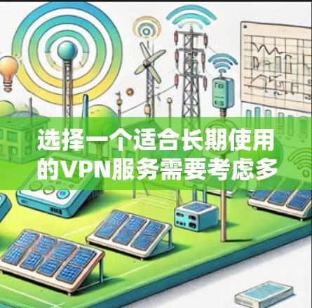 选择一个适合长期使用的VPN服务需要考虑多个因素，包括性价比、隐私保护、服务器覆盖范围、连接稳定性以及是否支持多设备使用。以下是一些适合长期使用的VPN服务推荐，并附有详细分析