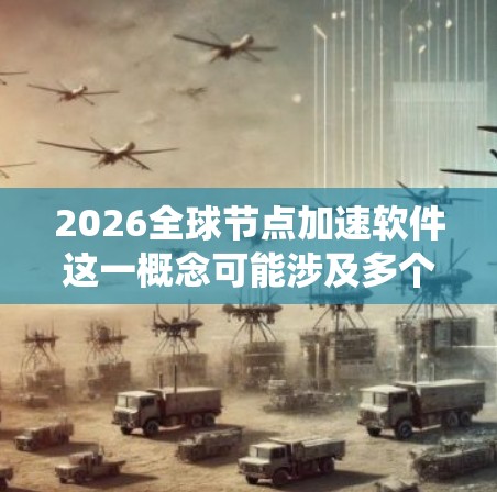 2026全球节点加速软件这一概念可能涉及多个领域，包括但不限于网络优化、分布式系统、云计算和大数据处理。以下是一些可能相关的技术和工具，可以帮助你实现全球节点的加速