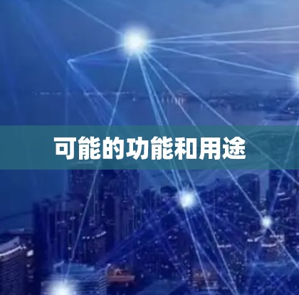 可能的功能和用途